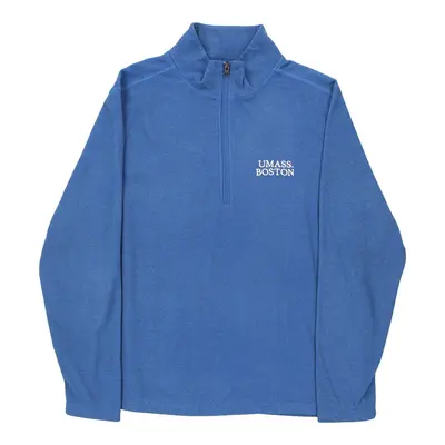 Umass Boston Mv Sport Fleece - Large Blue Polyester