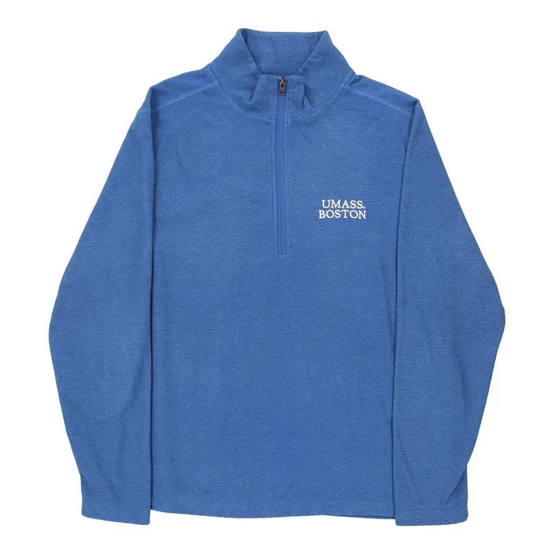 Umass Boston Mv Sport Fleece - Large Blue Polyester