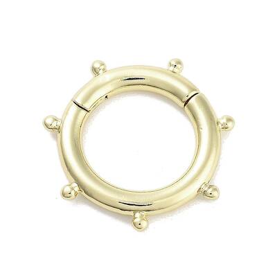 Brass Spring Gate Rings