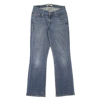 LEVI'S 529 Curvy Womens Jeans Blue Regular Bootcut Stone Wash W29 L31