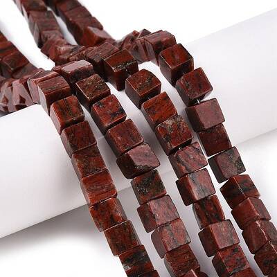 Natural Sesame Jasper/Kiwi Jasper Beads Strands