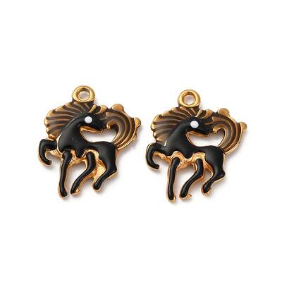 304 Stainless Steel Enamel Pendants