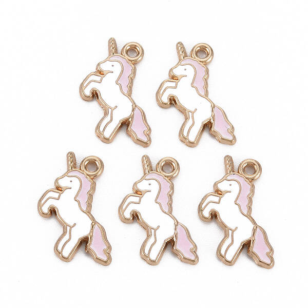 Alloy Enamel Pendants
