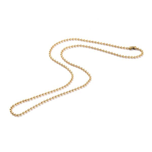 304 Stainless Steel Ball Chain Necklaces
