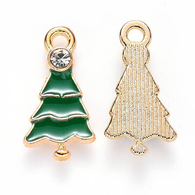 Alloy Enamel Pendants