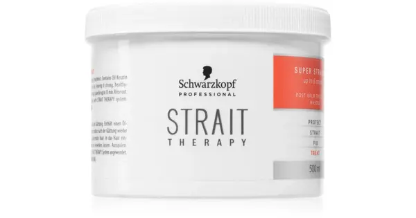 Schwarzkopf Professional STRAIT Therapy Post Balm Treatment maschera restructuring for stronger hair 500 ml