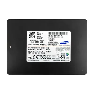 X4W7P Dell 128GB Triple-Level Cell SATA 6Gb/s 2.5-Inch Solid State Drive