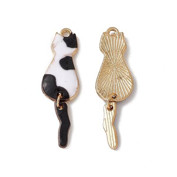 Rack Plating Alloy Enamel Pendants