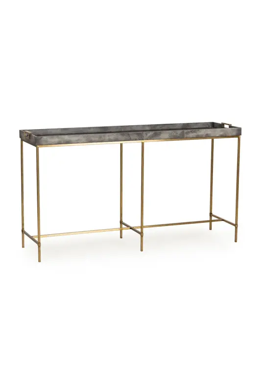 Charcoal Tray Top Console Table | Andrew Martin Edith