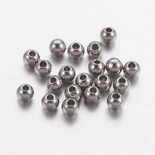 Tarnish Resistant 201 Stainless Steel Beads