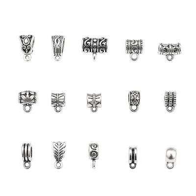 Tibetan Style Alloy Tube Bails