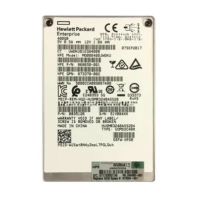 HP 868650-001 | 400GB SAS 12Gb/s Mixed Use 2.5-inch Solid State Drive