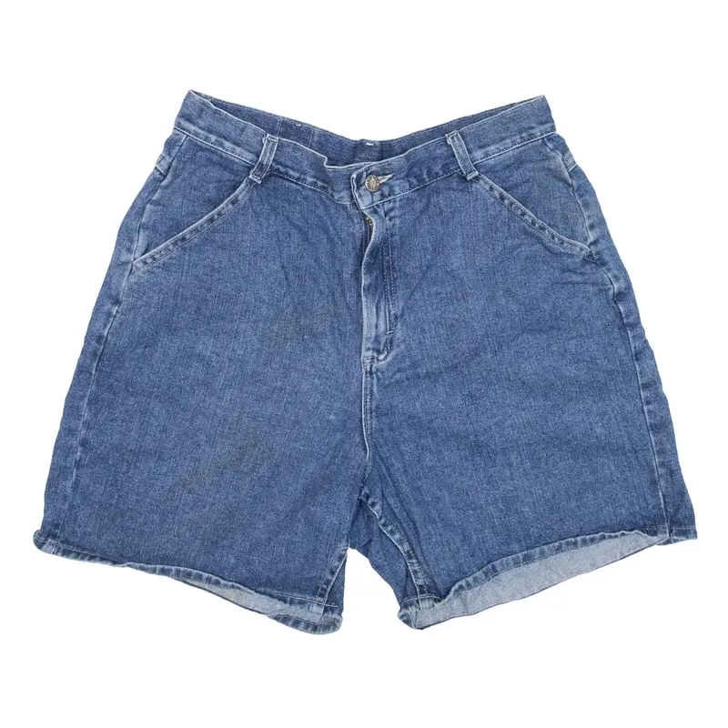 AUTHENTIC CLOTHING Denim Shorts Blue Relaxed Womens S W29