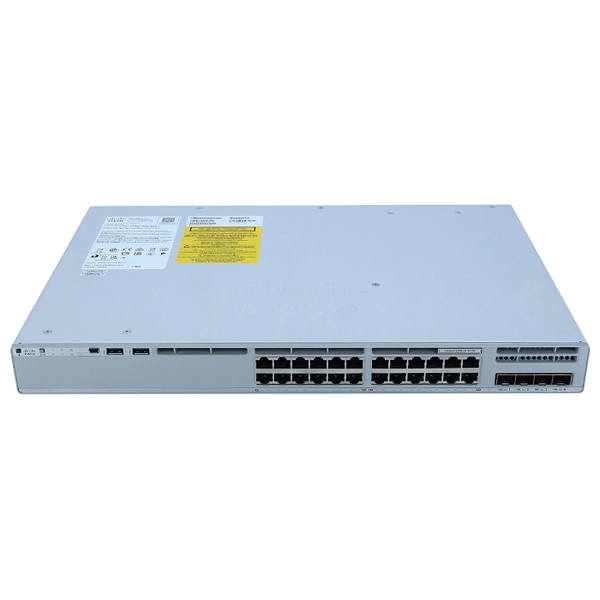 Cisco C9200L-24T-4X-E | Catalyst 9200L Series C9200L-24T 24 x Ports 10/100/1000Base-T + 4 x SFP+ Ports Layer 3 Managed Gigabi...