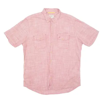 CAMEL ACTIVE Mens Plain Shirt Red L
