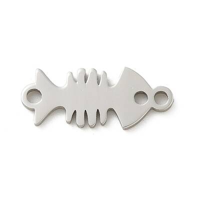 201 Stainless Steel Laser Cut Connector Charms