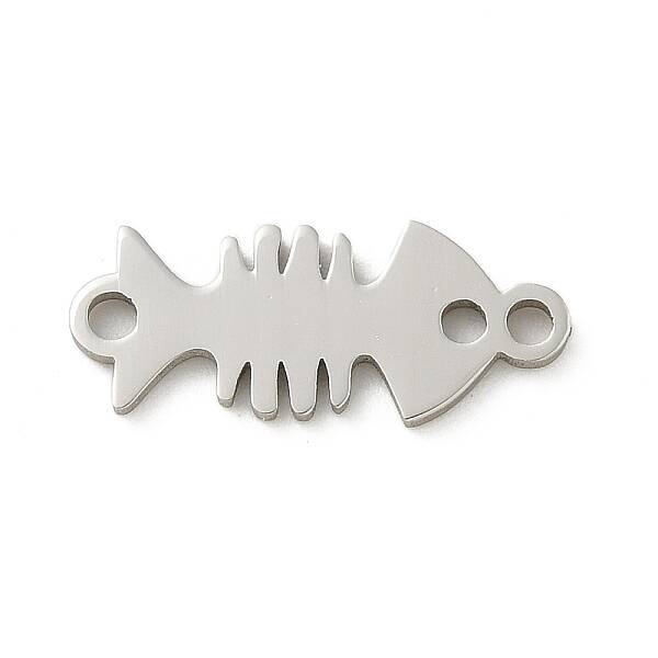201 Stainless Steel Laser Cut Connector Charms