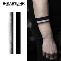 INKARTLINK Tattoo Tech, 2 Sheets Large Semi Permanent Tattoo, Adult Art Design Temporary Tattoos, Lasts 1-2 Weeks, Waterproof...