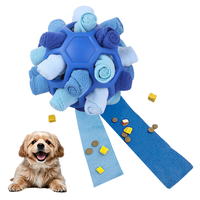 Gift for Pets, Dog Snuffle Ball Toy - Calming Puzzle Game for Small Dogs, Slow Feeder Snack Dispenser, Anxiety Relief & Menta...