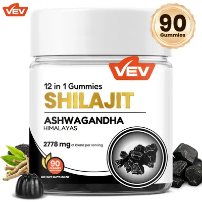 VEV 12-in-1 Shilajit Ashwagandha Gummies