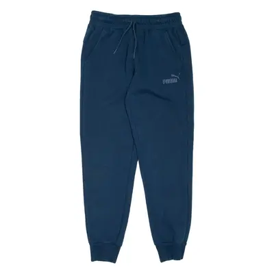PUMA Womens Joggers Blue Tapered S W28 L28