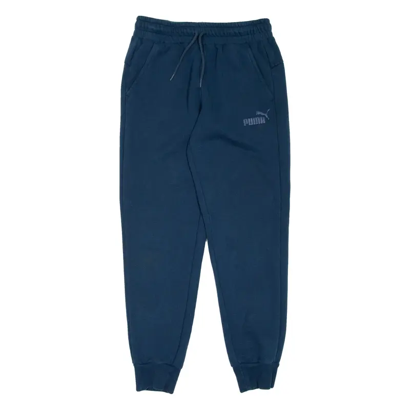 PUMA Womens Joggers Blue Tapered S W28 L28