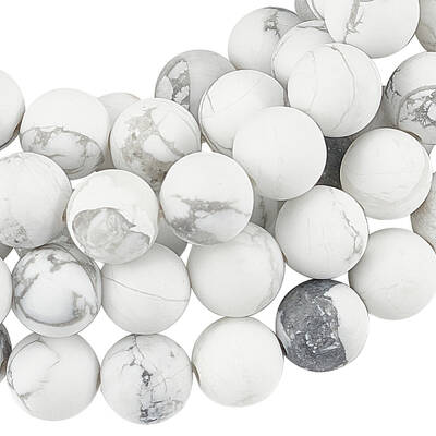 3 Strands Natural Howlite Beads Strands