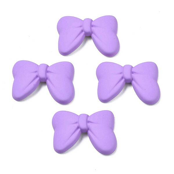 Opaque Spray Painted Acrylic Cabochons