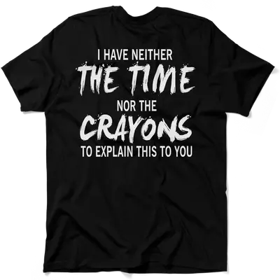 Crayons - Safety Yellow T-Shirt