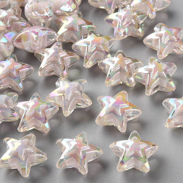 Transparent Acrylic Beads