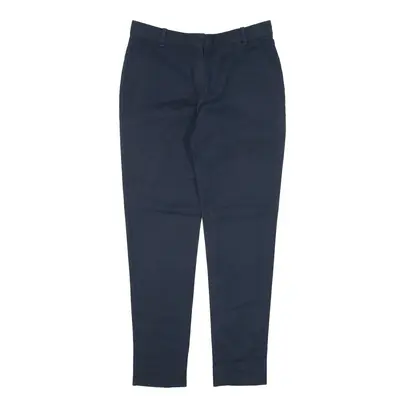 UTERQUE Trousers Blue Slim Skinny Womens W26 L27