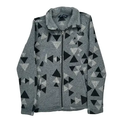 The North Face Fleece Jacket - Small Grey Polyester