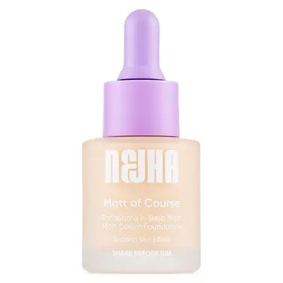 Nejha Matt Of Course – Matt Foundation C01 - Porcelain (18 ml)