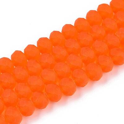 Transparent Glass Beads Strands