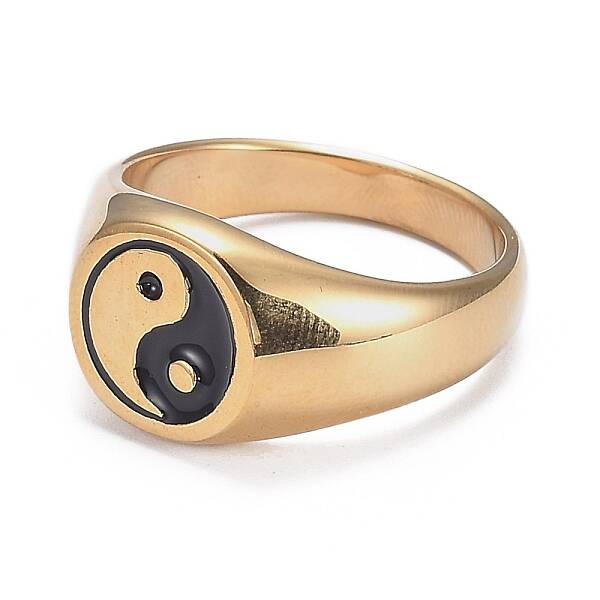 Ion Plating(IP) 304 Stainless Steel Finger Rings