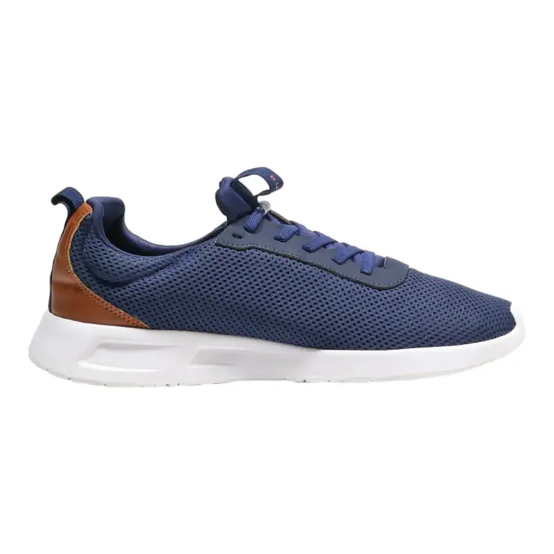 BUGATTI Sneaker Trainers Blue Synthetic Mens UK 7.5