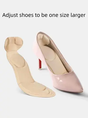 Women's High Heel Shoe Insoles, Breathable Anti-slip Heel Stickers, Soft Comfortable Shoe Insoles for High Heels, Shoes Acces...