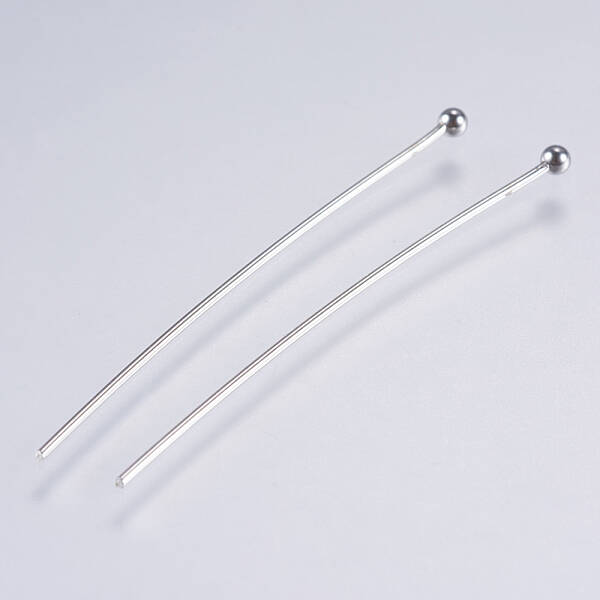 Tarnish Resistant 304 Stainless Steel Ball Head Pins