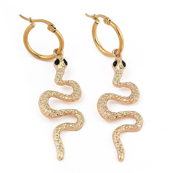 Alloy Hoop Earrings
