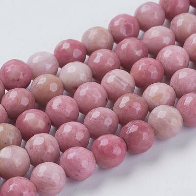 Natural Rhodochrosite Beads Strands