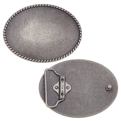 Alloy Oval Belt Buckles
