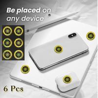 EMF Protection Stickers - Quantum Shield for Phone, Airpods, Fridge, and Laptop - 96.43% Less Mobile Radiation Electronic Acc...