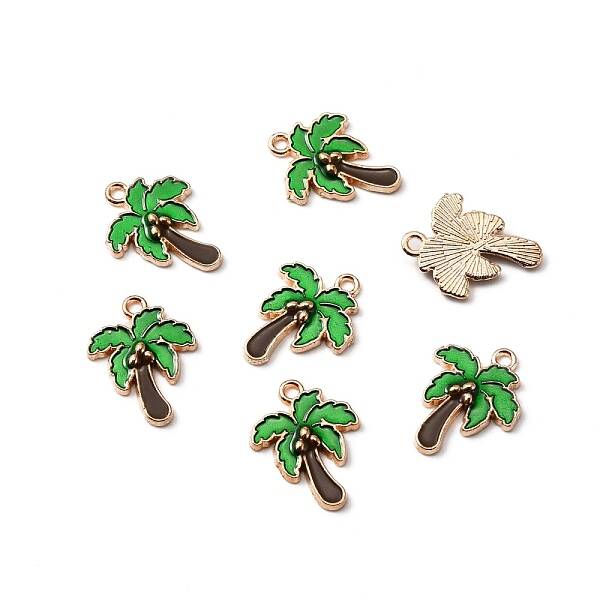 Alloy Enamel Pendants