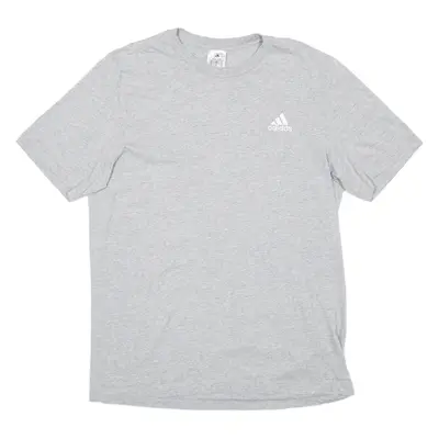 ADIDAS Mens T-Shirt Grey M