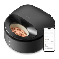 PETLIBRO Automatic Cat Feeder, Refrigerated wet food dispenser with WiFi control, 3 days freshness, 3 timed meals,  quick coo...