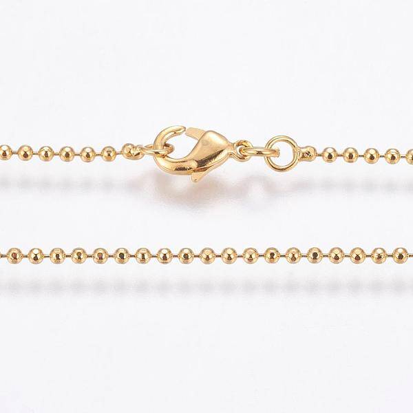 Eco-Friendly Rack Plating Brass Chain Necklaces