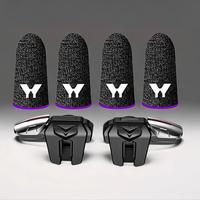 Mobile Controller & Gloves, Durable Anti-sweat & Anti-slip Finger Gloves, Game Finger Gloves & Controller Set, Accessories fo...