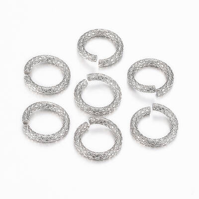 Tarnish Resistant 304 Stainless Steel Open Jump Rings