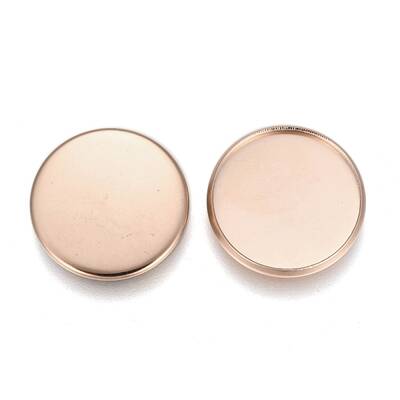 304 Stainless Steel Plain Edge Bezel Cups