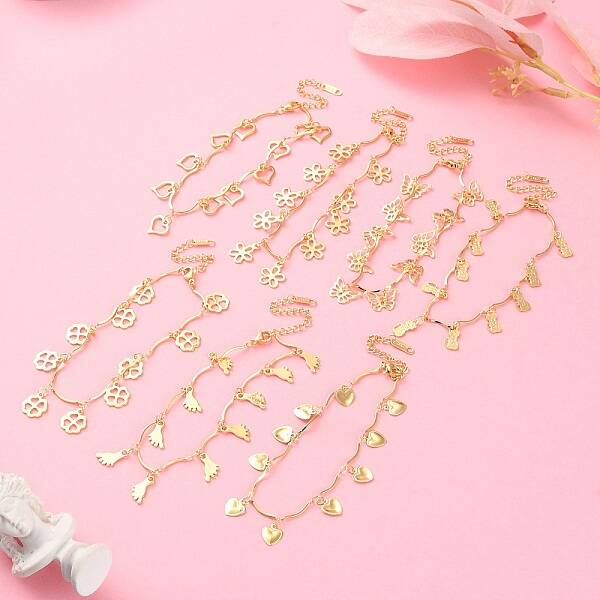 304 Stainless Steel Charm Bracelets for Woman